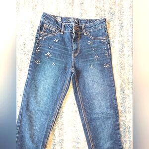 Cherokee Super Straight Girls Blue Jeans sz 14 EUC